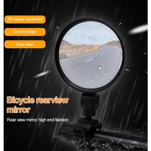 New Bicycle Adjustable Rearview Mirror MTB Road Bike Safety Tool Handlebar Back Eye Cycling Rear View Mirrors Accessories