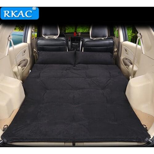RKAC 2018 Newest Automatic Good quality Car Inflatable SUV Car Inflatable travel air Bed Outdoor Travel Car Air Mattress Bed