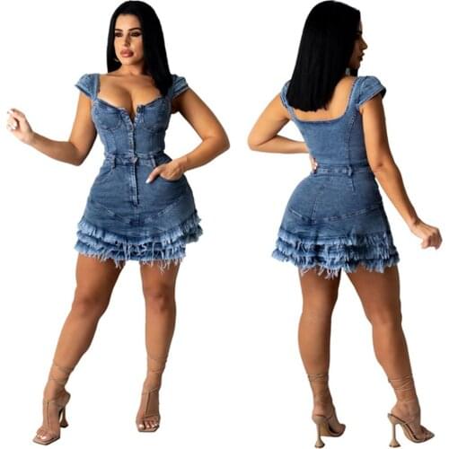 RStylish Fashion Denim Dresses