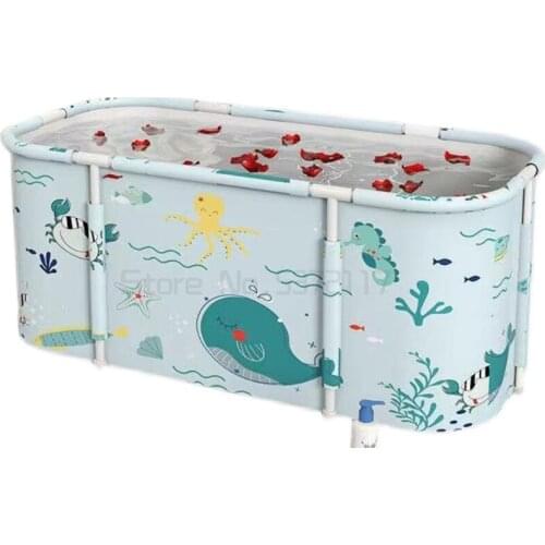 Bath bucket folding household double bathtub bath tub baby children swimming pool bath bucket