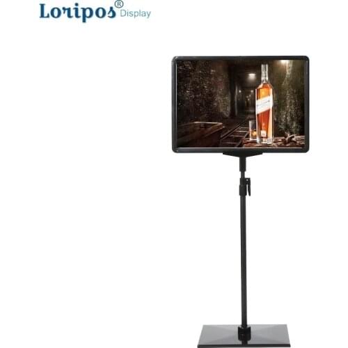 5 Sets Free Shipping Supermaket Pop Advertising Poster Display Stand Rack A4 Frame Price Tag Sign Promotions Card Showing Holder