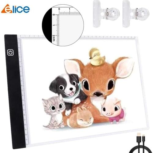 A4 LED Light Pad for Diamond Painting, USB Powered Light Board Kit, Digital Graphics Tablet for Drawing Pad Art Painting board