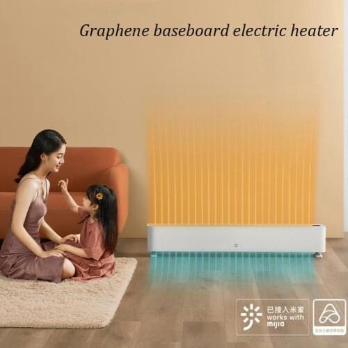 Xiaomi Mijia Graphene Electric Baseboard Heater Household Heater Energy-saving Heating Speed Thermoelectric Radiator Office