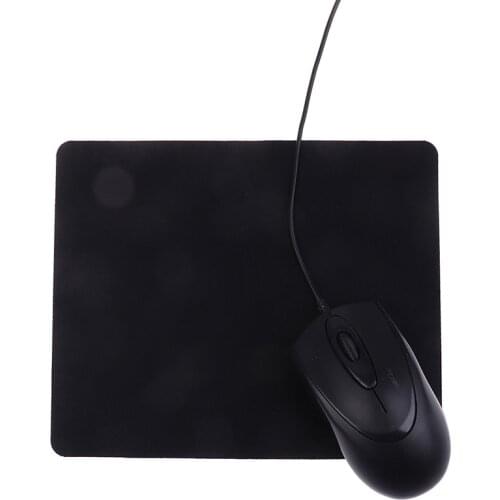 1Pc 22*18cm Universal Black Square Gaming Mouse Pad Mat Mouse Pad For Computer Dimension: 22*18cmcm