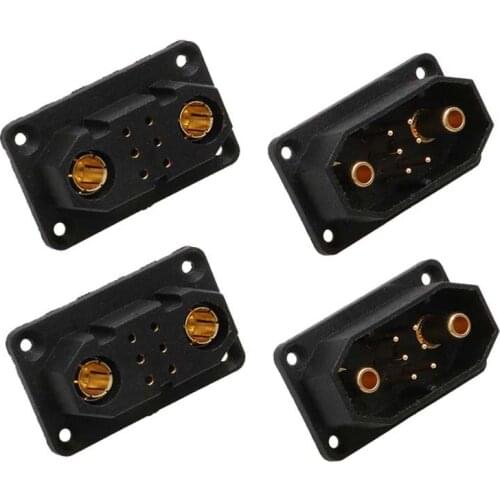 3pairs JX6 Plug HY2+6Pin UAV Composite Connectors Reliable High Current Power Supply Signal Plugs for RC Racing Drone DIY Parts