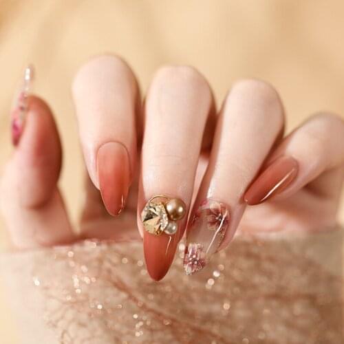 3D Waterproof Paste Decorative Flower Nail Paper Manicure