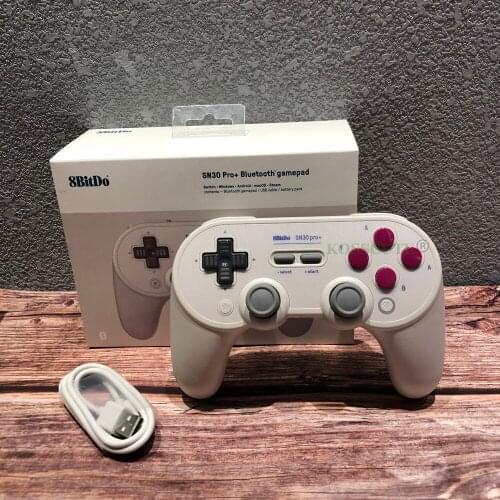 8bitdo SN30 PRO+ Wireless Joystick Bluetooth Remote Game Controller Gamepad for Windows/Android/macOS/Nintendo Switch