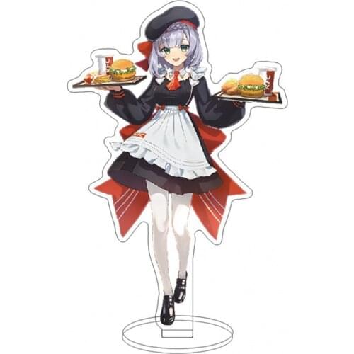 Anime Project KFC Joint Name Peripheral Game Genshin Impact Cosplay DIY Stand NOELLE Maid Diluc Waiter Decoration La Signora