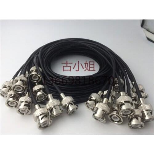 BNC-JJ Ultra-flexible Coaxial Imported RG174 Jump Line Q9 Public Oscilloscope Extended Connection Test Line 50 Ohms