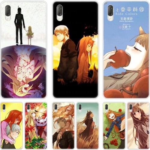 Hot Anime Spice and Wolf Hard Case For Sony Xperia L1 L2 L3 X XA XA1 XA2 Ultra E5 XZ XZ1 XZ2 Compact XZ3 M4 Aqua Z3 Z5 Premium