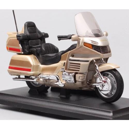Kids boys 1/18 scale mini Welly Honda Gold Wing touring motorcycle moto Diecasts & Toy Vehicles model thumbnails gift souvenir