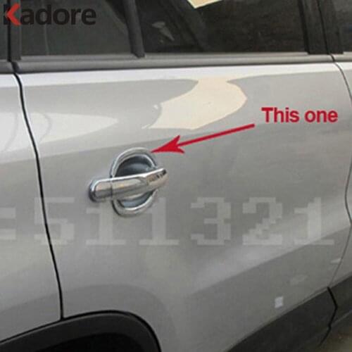 For Volkswagen Tiguan 2009 2010 2011 2012 ABS Chrome Car Side Door Handle Bowl Cover Trim Car Exterior Accessories Sticker