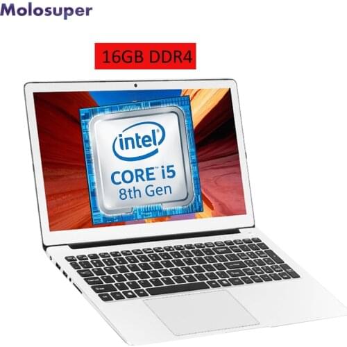 15.6 Core I5 8250U 8th Gen gaming computer 16GB DDR4 RAM 512GB SSD backlit KB 15.6inch metal notebook laptop
