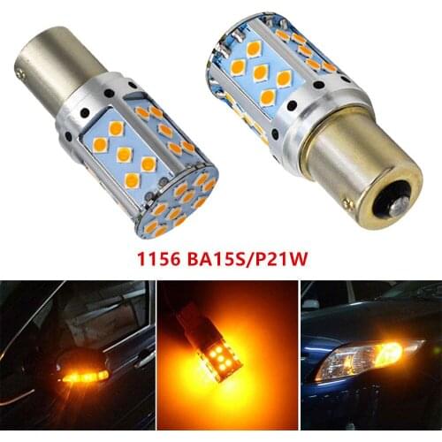 KRATOR LED Bulbs P21W (BA15s)