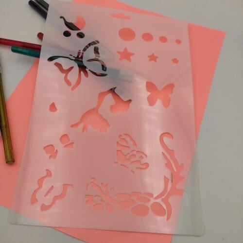 Lace droplets plastic mold shield DIY cake scrapbook stencils hollow Embellishments printing lace ruler Valentines Day