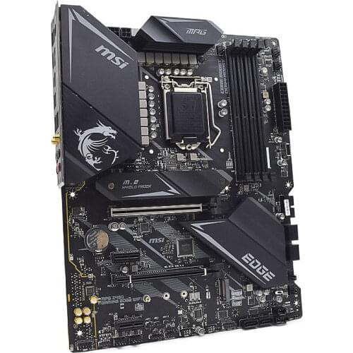 MSI MPG Z490 GAMING EDGE WiFi Motherboard LGA 1200 Z490 DDR4 128GB Tenth generation CPU PCI-E 4.0 M.2 SATAIII Desktop Mainboard