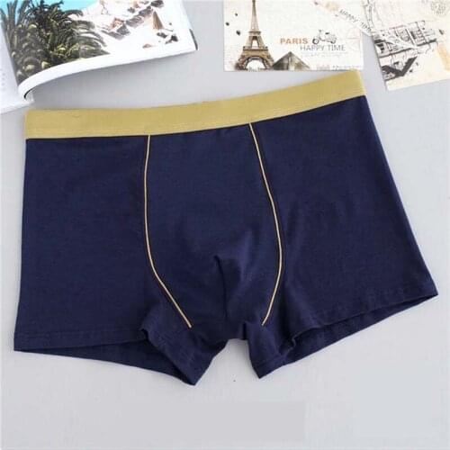 Man underpants Cotton underwear for men Breathable boxers Large size underwear
