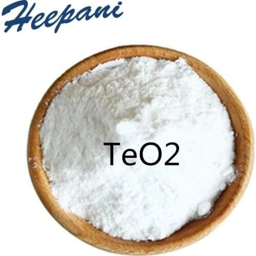 Free shipping Tellurium oxide powder with 99.9% purity TeO2 tellurium dioxide powder