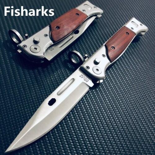 Collection Military Assisted Open Pocket Knife Tactical Hunting Outdoor Camping Folding knife AK47 Self-Defense Survival Knife