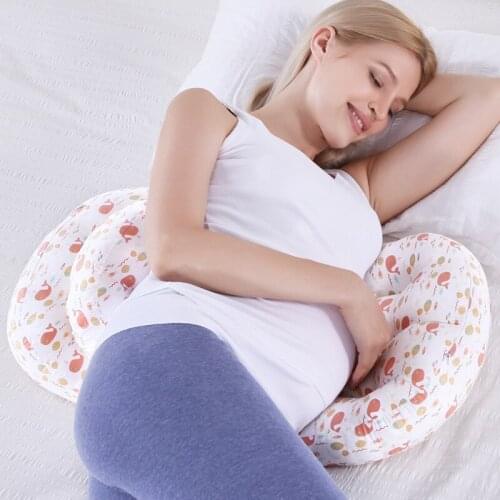 U Shape Pregnant Pillow Pregnancy Belly Sleepers Pad Protect Waist Support Side Sleeping Pillows Womens Sleep Auxiliary Cushion