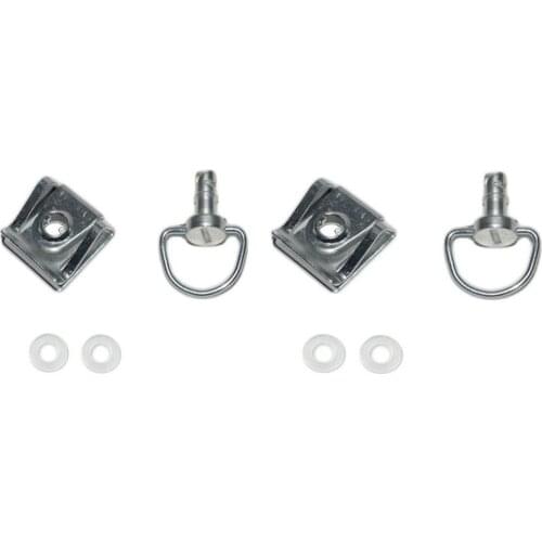 Universal Silver Quick Release D-ring Turn Race Fairing Fastener Fit For Ducati Honda Yamaha Suzuki Kawasaki Apri-lia
