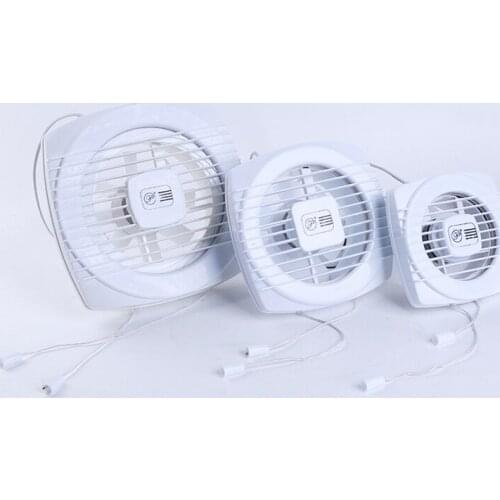 4 inch 6 inch 8 inch Toilet wall toilet bathroom pull wire change ventilator mute large suction exhaust fan