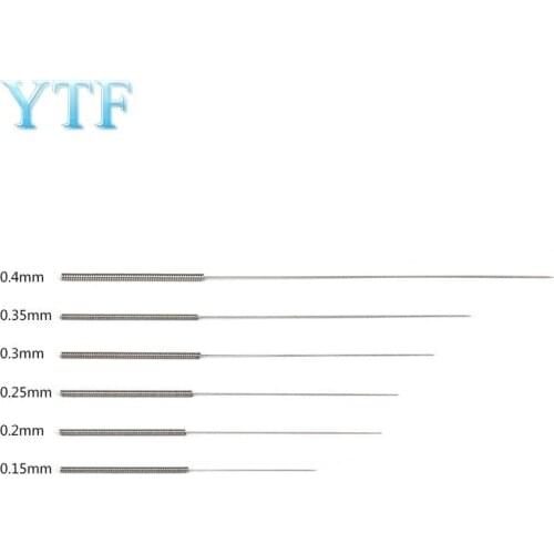 5Pcs Stainless Steel Cleaning Needle 0.15mm 0.2mm 0.25mm 0.3mm 0.35mm 0.4mm Part Drill For V6 Nozzle 3D Printers Parts