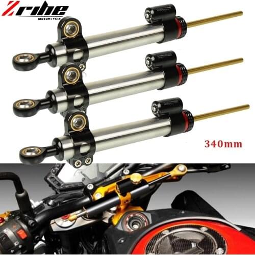 ZRIHE Universal Motorcycle Adjustable Steering Damper Stabilizer For Yamaha MT10 MT 10 MT-10 MT 07 MT-07 MT07 MT09 MT 09 MT-09