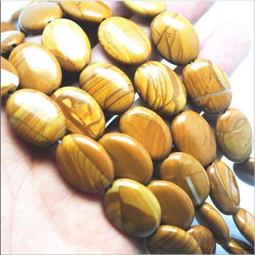 20pcs Nature Serpeg Giante stone Serpenggiante oval shape natural semi precious stone top quality beads strings 15x20mm diy bead