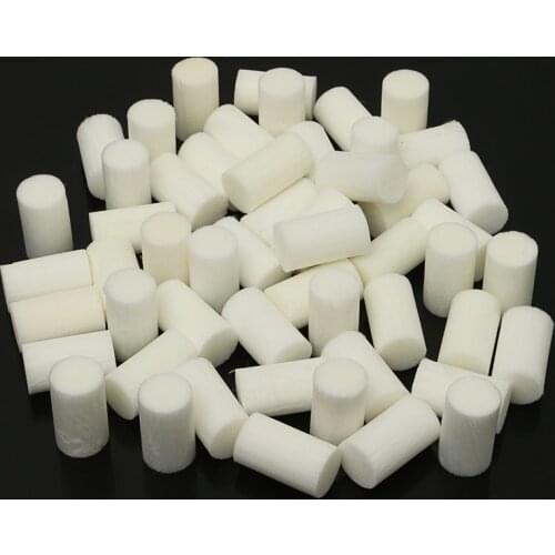 50Pcs High Pressure Pump 30MPa 35*20mm Filter Element Refill White Fiber Cotton Filters For Air Compressor System Filter Element