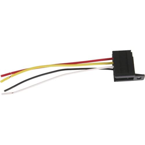 12V/12 Volt 30A 4 Pin Automotive Relay With Wire Socket / Wiring Harness