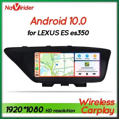 Android 10 Car Multimedia Video Player Radio For Lexus Es350 2013 ES 250 350 2015 GPS Navigation 4+64 Processor Autoradio 2 Din