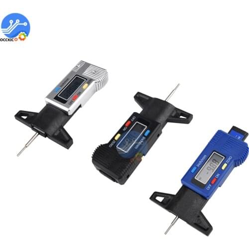 Digital Car Tyre Tire Tread Depth Gauge Meter Auto Tire Wear Detection Measuring Tool Caliper Thickness Gauges Monitoring System