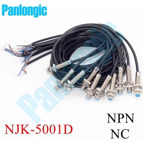 10 PCS NJK-5001D NPN NC 10mm Hall Effect Sensor Proximity Switch 6~36VDC Inductive Proximity Sensor Switch Free Shipping