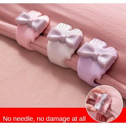 Quilt holder anti running clip bed sheet buckle artifact anti slip home quilt corner cover no needle invisible no trace