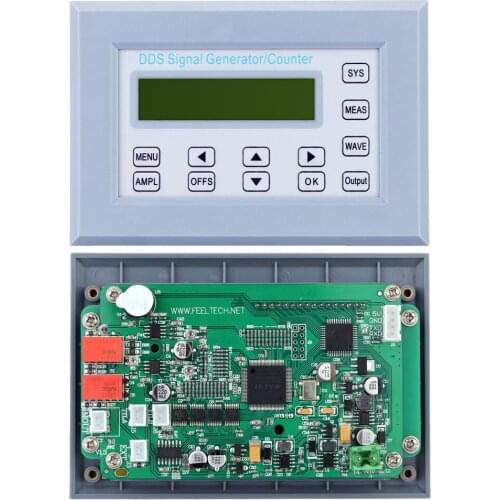 2MHZ DDS Function Signal Generator Frequency Counter Synchronized TTL/Impulse Signal Output Square Wave Frequency Sweep Panel