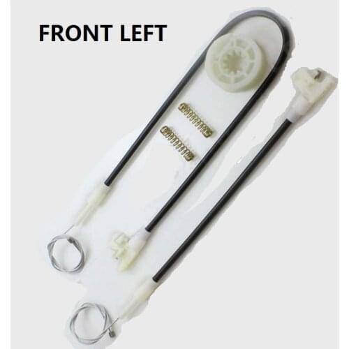 X2 Set Both Side For Mercedes Vito W638 Window Regulator Repair Kit Cable Front Left/Right New 1996-2003