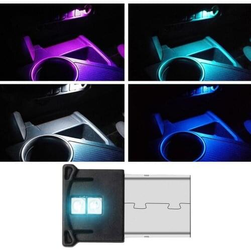 Mini USB LED RGB Ambient Light Multifunctional High-brightness Atmosphere Light Night Light Bar Party Decoration Light