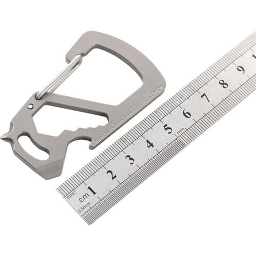 Titanium Alloy Multi-Function Keychain