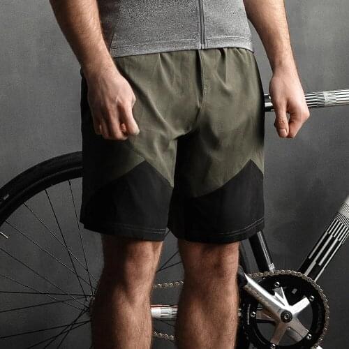 Santic Men Cycling Shorts Mountain Bicycle Short Bike Downhill Shorts Loose Outdoor Sports Riding Road MTB Asian Size WM0C05122