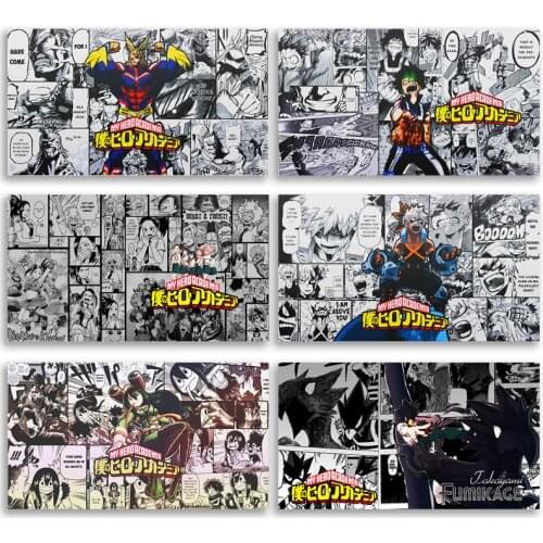 "My Hero Academia" poster Japanese anime character canvas painting modern wall art picture home childrens room decoration paint