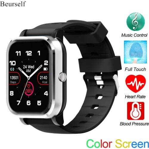 Full Touch Smart Watch FY01 Men Waterproof Bracelet Fitness Tracker Heart Rate Smartwatch Women Blood Pressure Activity Band