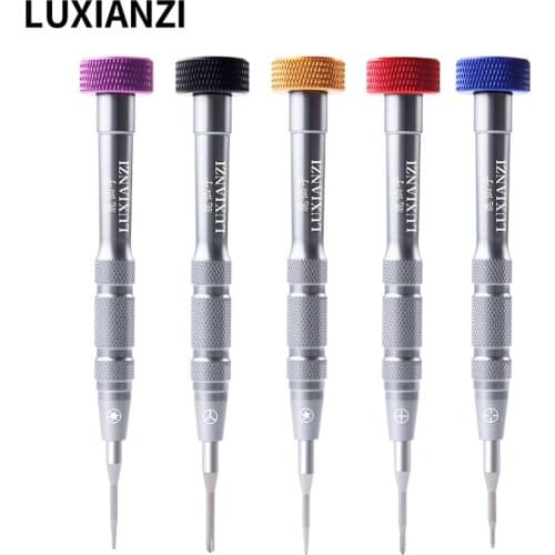 LUXIANZI Mini Precision Screwdriver For Iphone Samsung Galaxy Repair Open Tool High Quality Magnetic multi-function Screw Driver