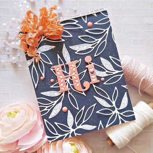 Mmao Crafts Metal Steel Cutting Dies New Leaf strip decoration Stencil For DIY Scrapbooking Paper/photo Cards Embossing Dies