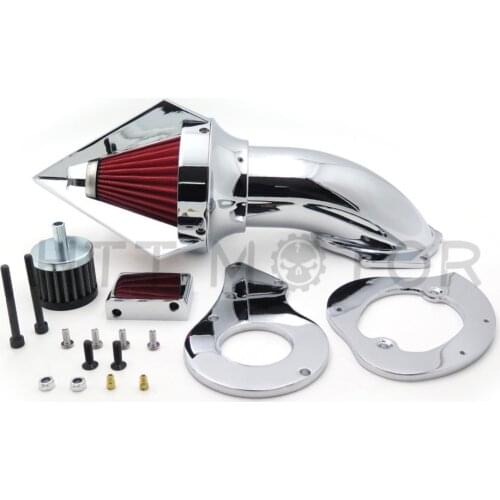 Aftermarket motorcycle parts Spike Air Cleaner Kits intake filter for Honda Shadow 600 VLX600 1999-2012 CHROMED