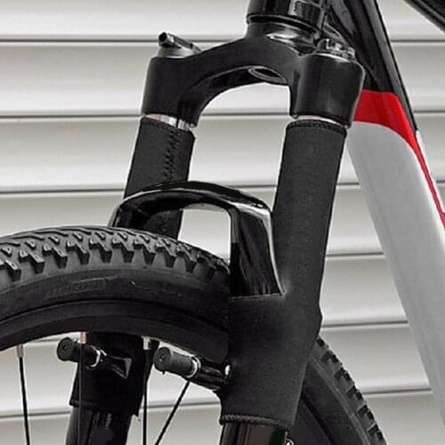 1 Pair Bicycle Frame Chain Protector Cycling MTB Front Fork Protective Pad Cover