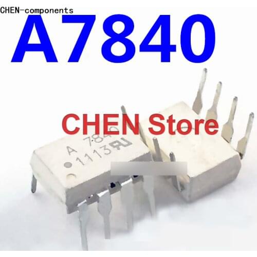 10pcs A7840 Brand new imported HCPL-7840 SMD Optocoupler