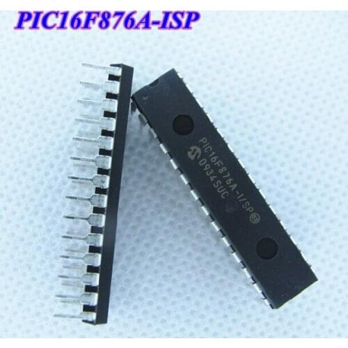 Free shipping 10pcs/lot PIC16F876A-I/SP PIC16F876 DIP-28