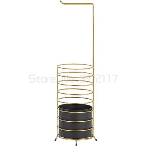 Household door umbrella storage rack, commercial creative storage rack, hotel umbrella rack, light umbrella bucket, umbrella