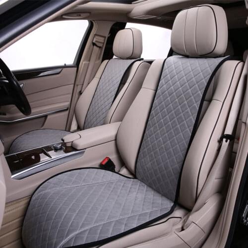 Artificial suede car seat sushion Fit for most cars four seasons High grade Automotive interior gray universal car seat covers